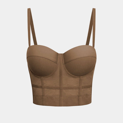 Despina | Top z miseczkami i siateczką