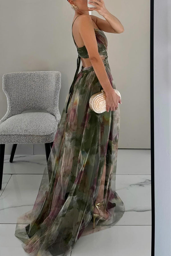 Florence™ | Elegancka i uniwersalna sukienka maxi w kwiaty