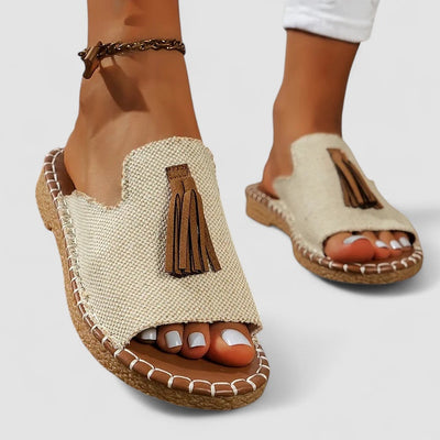 Leena | Komfortowe Płaskie Sandaly Ortopedyczne