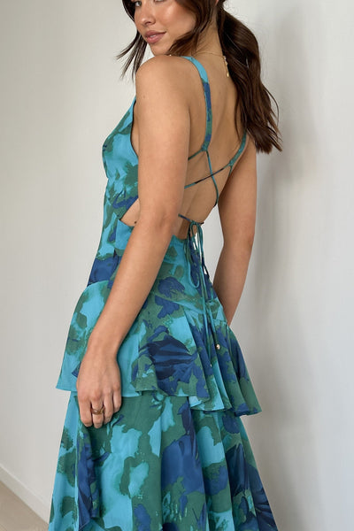 Vayen | Kwiatowa Sukienka Maxi