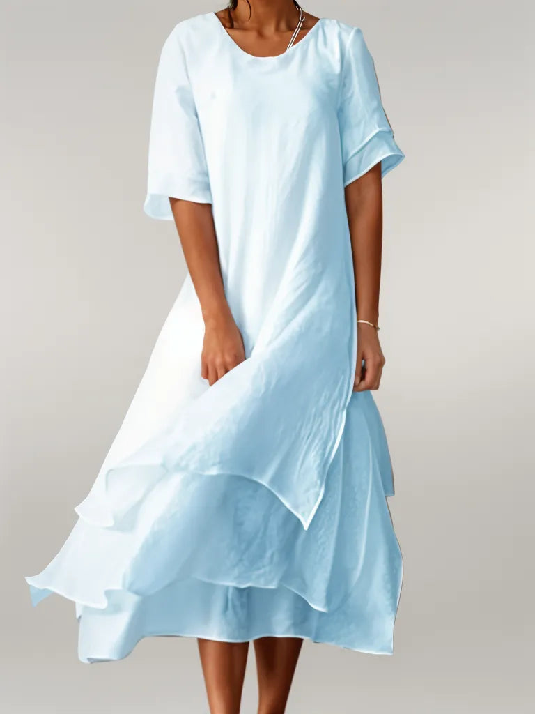 ELOISE | Elegant Cotton Maxi Dress