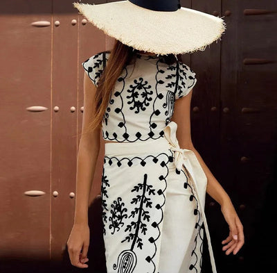 Camilla | Zestaw topu i spódnicy