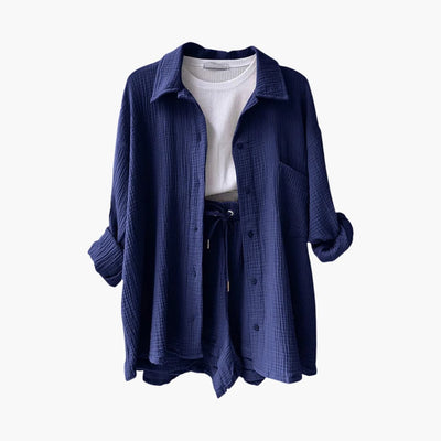 Aurélie | Elegancki i swobodny zestaw dwóch części