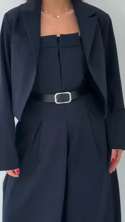 Eclat | Damski Komplet Bustier + Kurtka – Elegancki i Modny