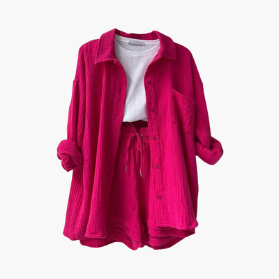 Aurélie | Elegancki i swobodny zestaw dwóch części