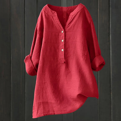 Avery | Luźna tunika zapinana na guziki