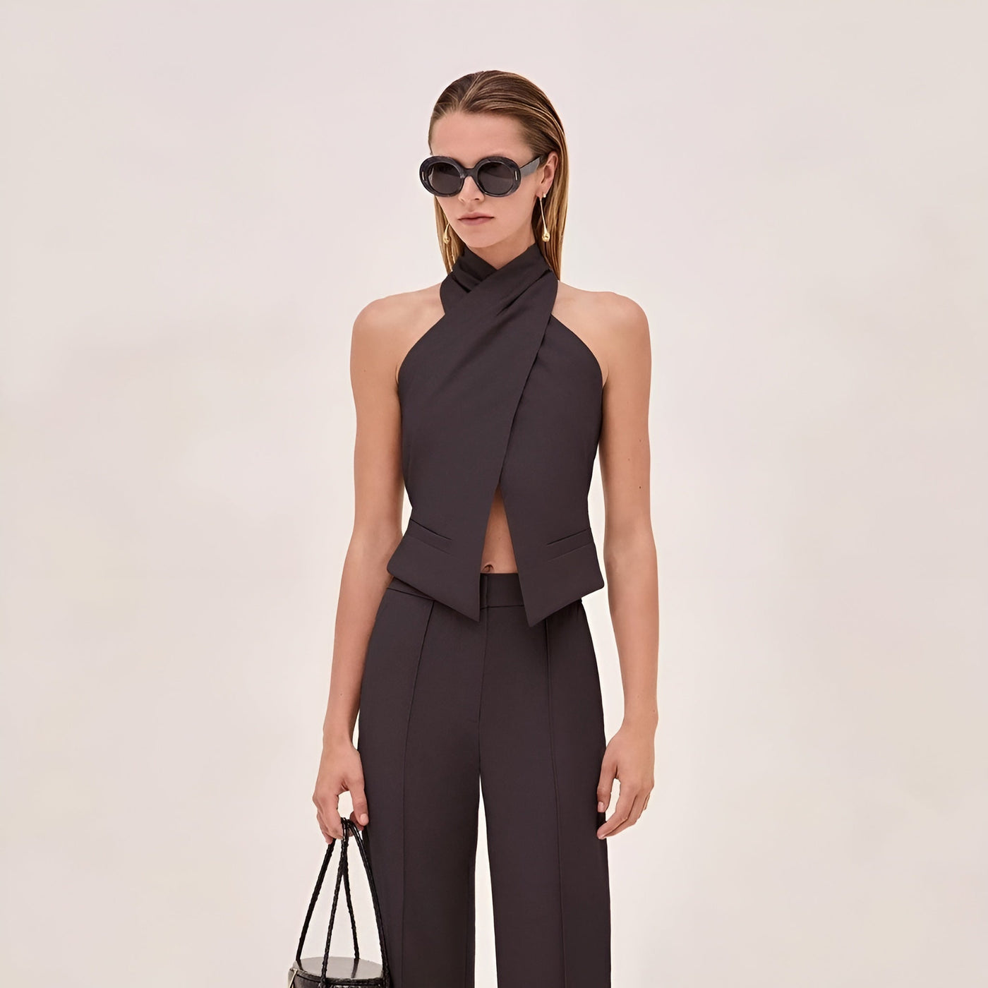 Vaelina | Top z dekoltem halter