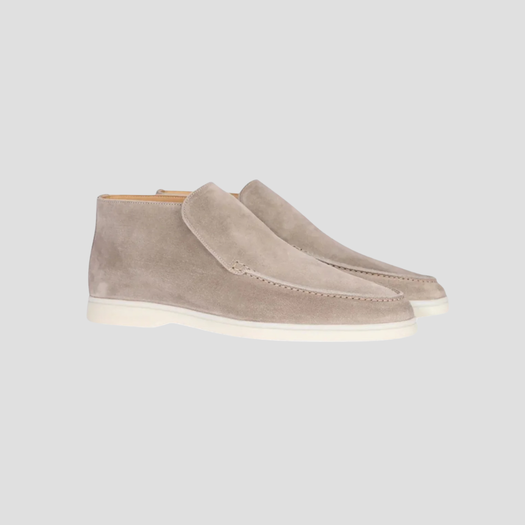 Sebastian | Suede Ankle Loafers