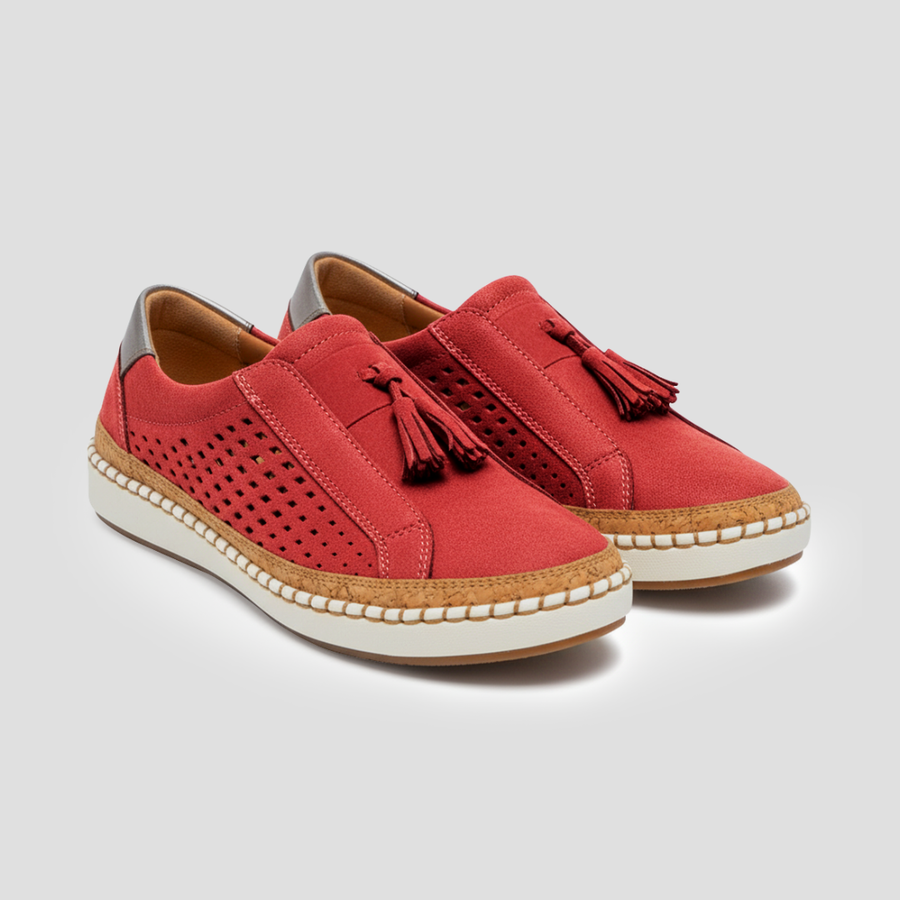 Zelda | Tassel Slip-On Flats