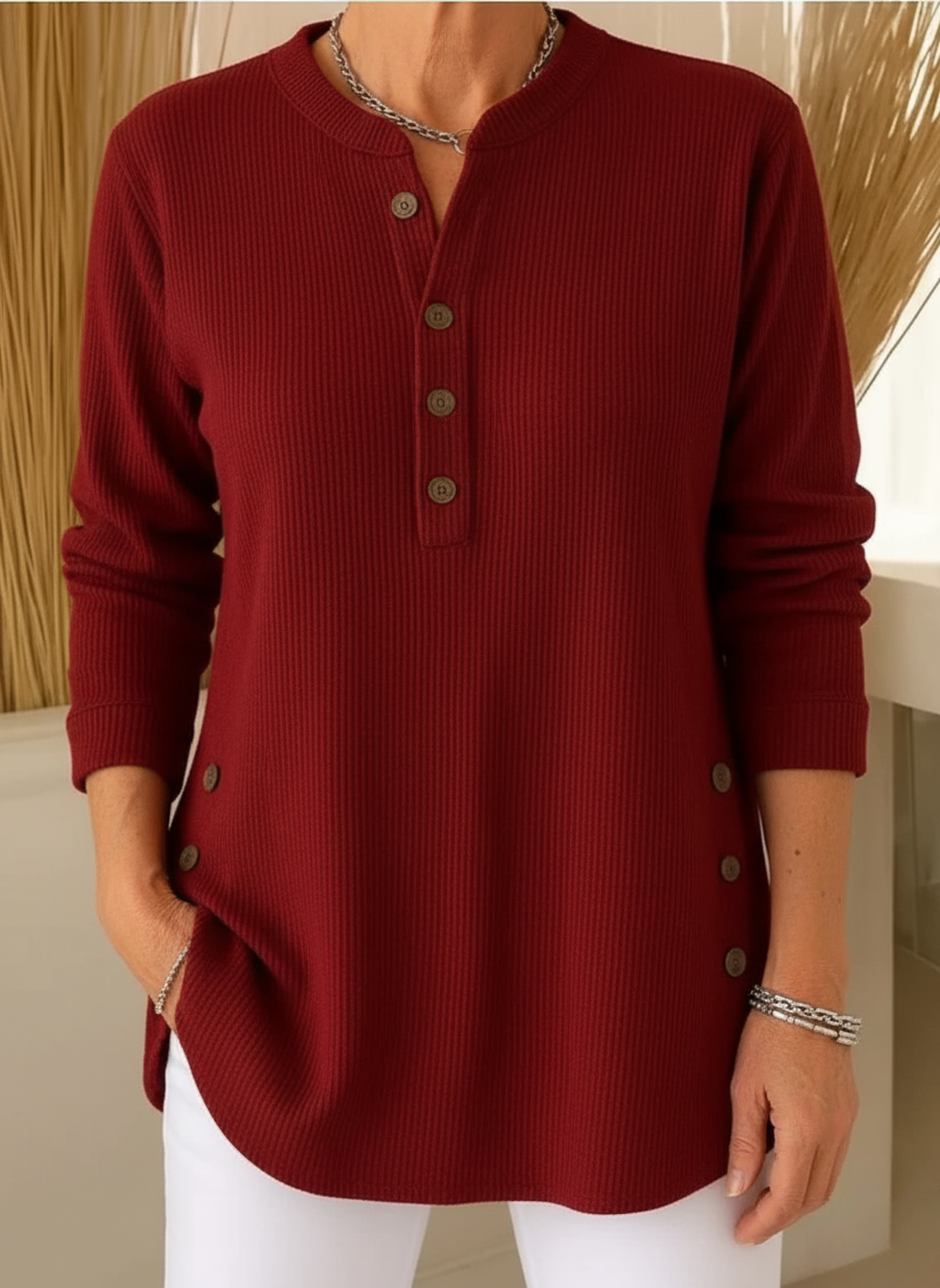 Élise™ | Soft and Flattering Long-Sleeve Sweater