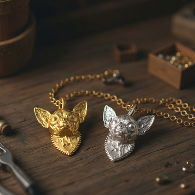 Chihuahua Pendant Necklace