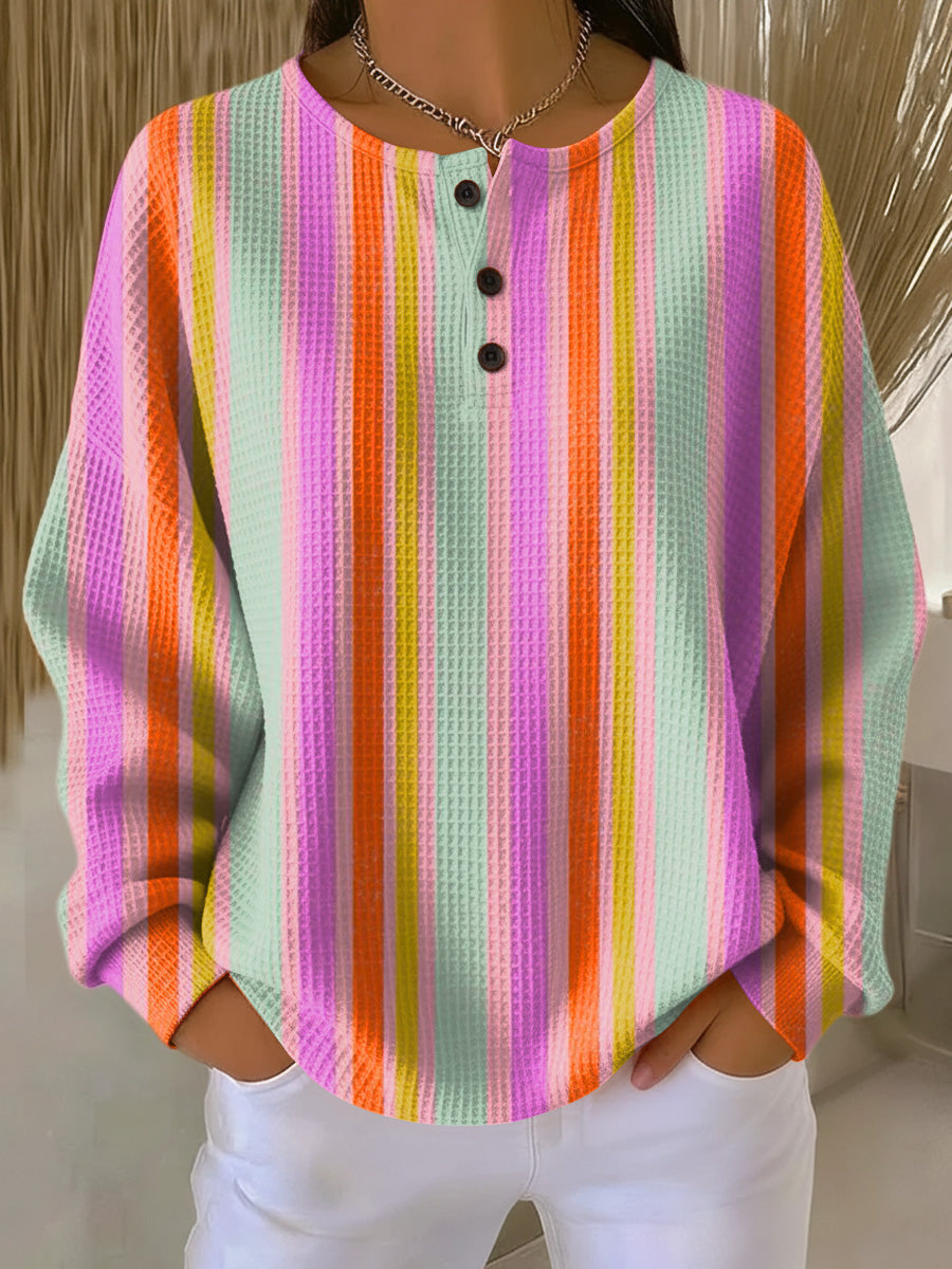 Mille | Women's Colorful Striped Jumper