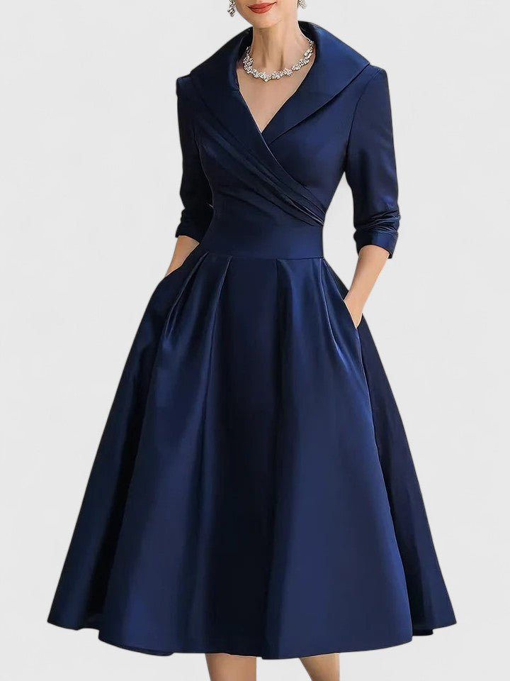 Zyrah | Elegant Midi Dress