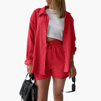 Aurélie | Elegancki i swobodny zestaw dwóch części