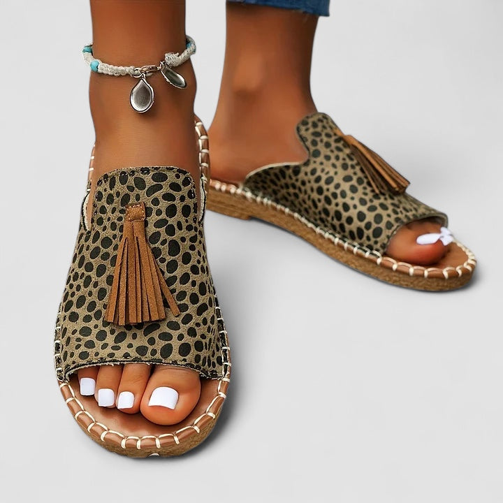 Leena | Komfortowe Płaskie Sandaly Ortopedyczne