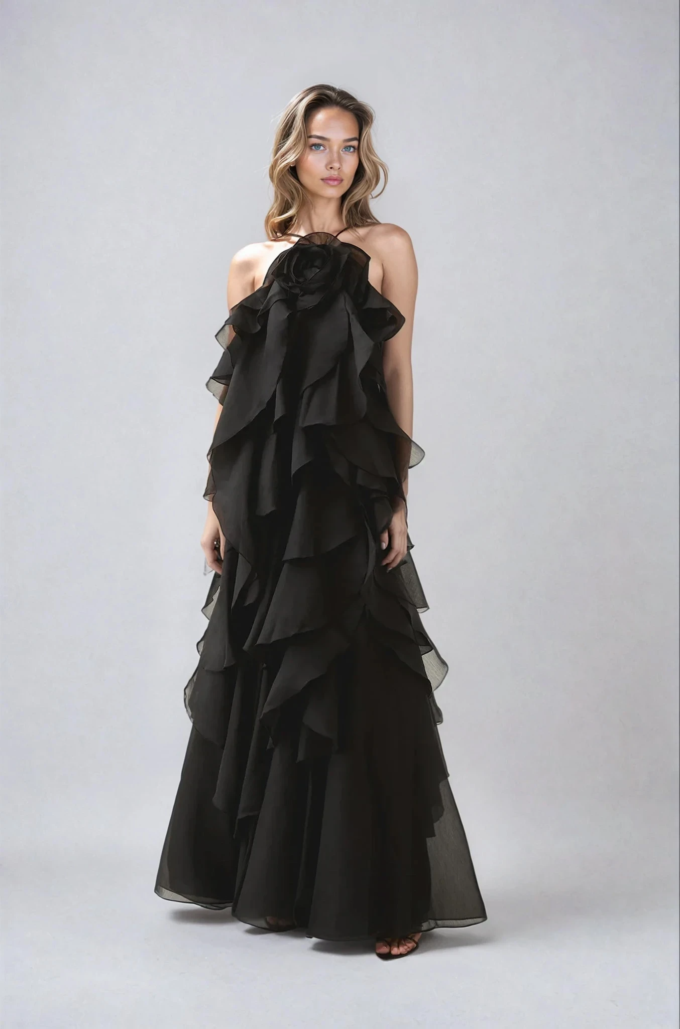 Daisy | Elegancka Kwiatowa Sukienka Maxi