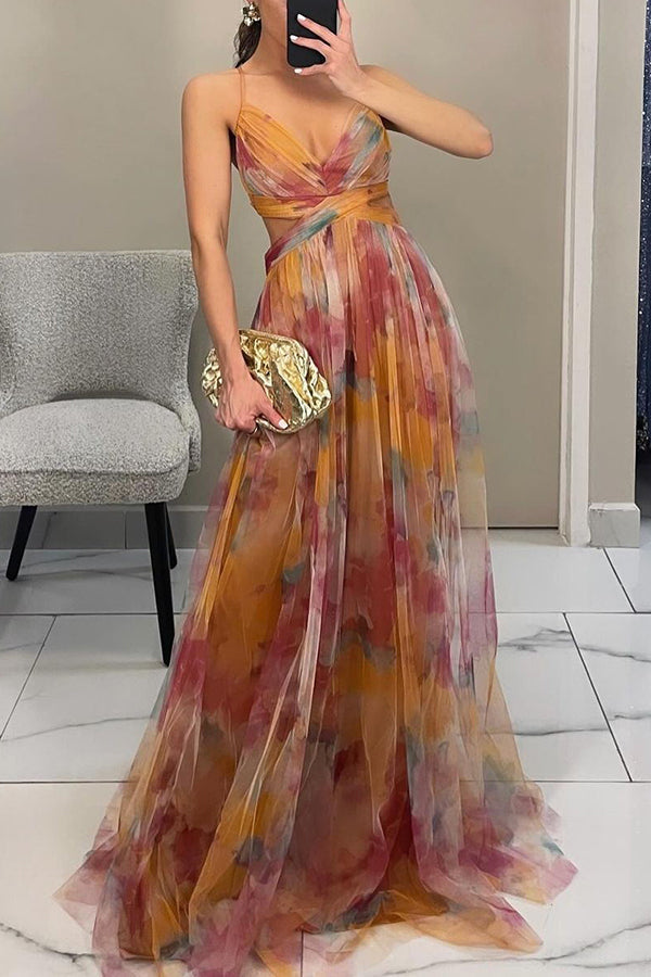 Florence™ | Elegancka i uniwersalna sukienka maxi w kwiaty