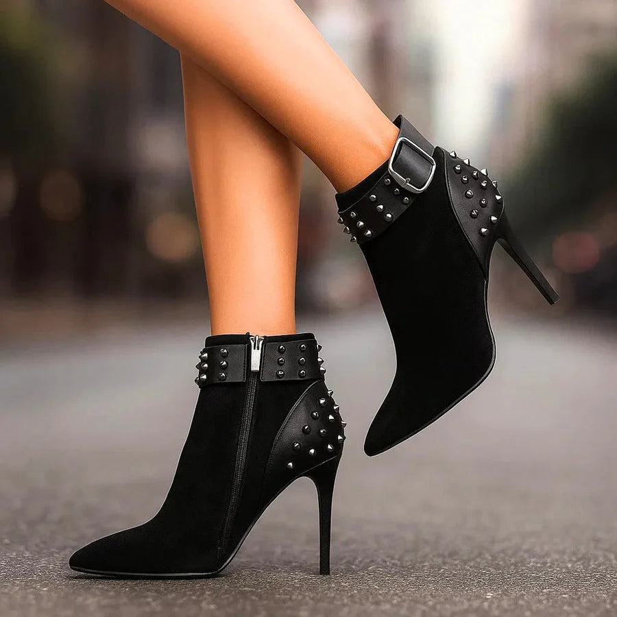 RENA REIGN STUDDED BOOTS