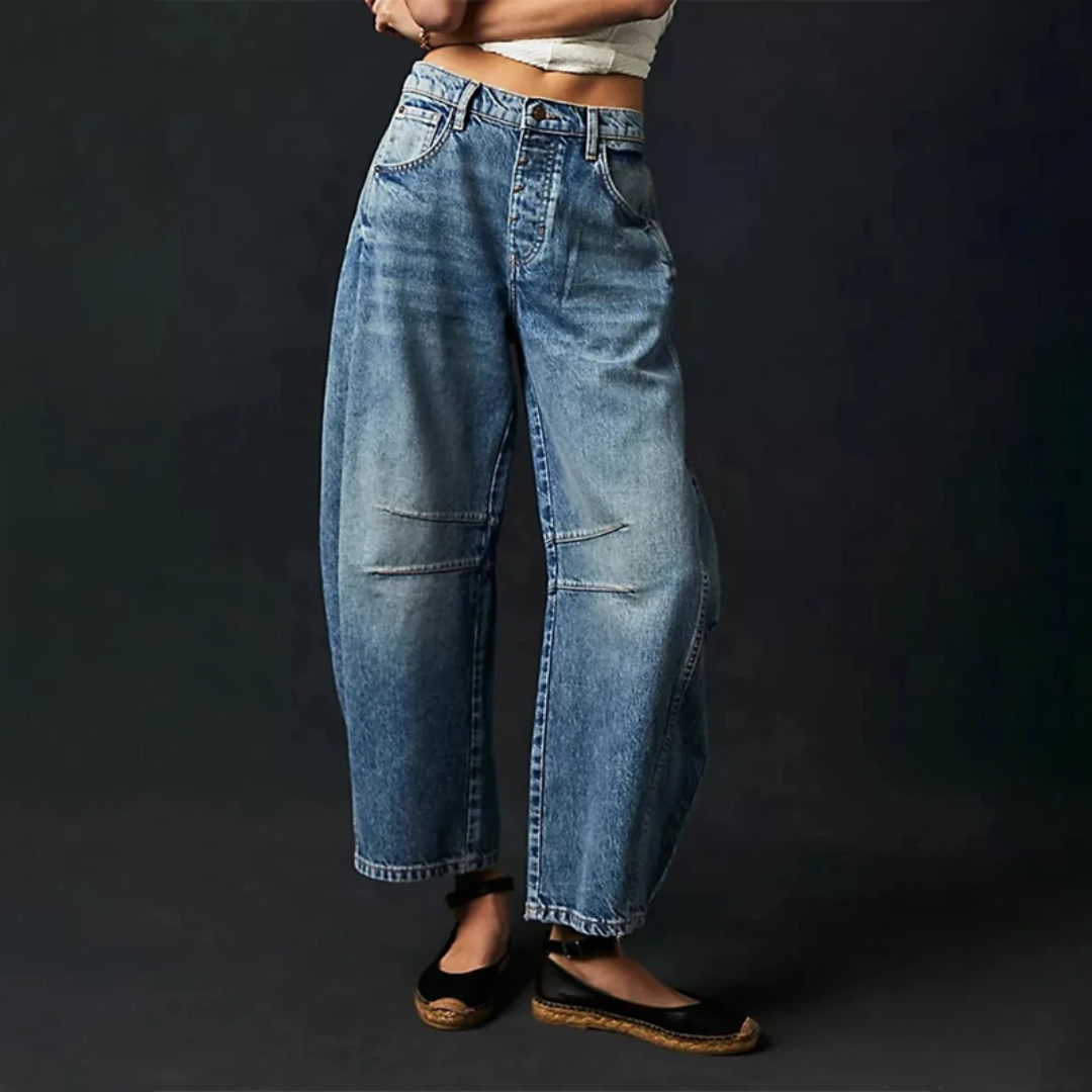 Ellie - Comfort Wide Leg Jeans