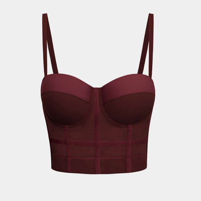 Despina | Top z miseczkami i siateczką