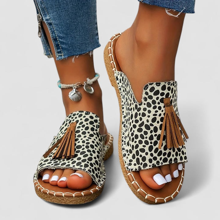 Leena | Komfortowe Płaskie Sandaly Ortopedyczne