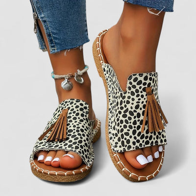 Leena | Komfortowe Płaskie Sandaly Ortopedyczne