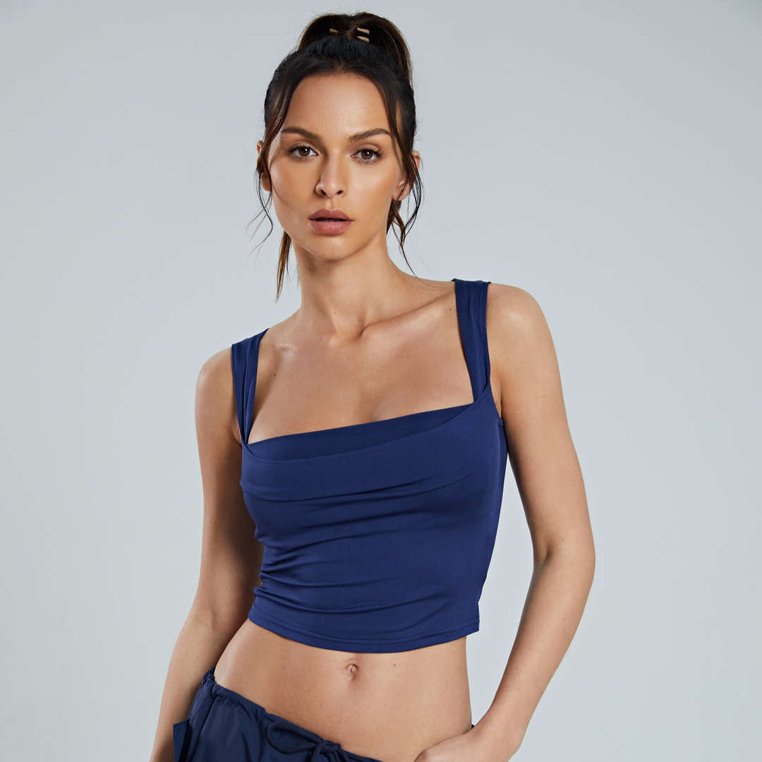 Senne | Podstawowy top na ramiączkach z kwadratowym dekoltem