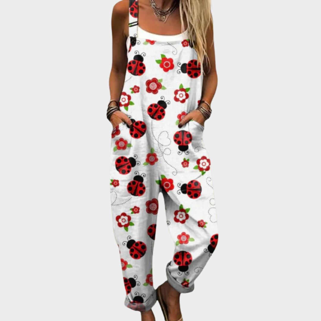 Rory - Comfortable Printed Overalls