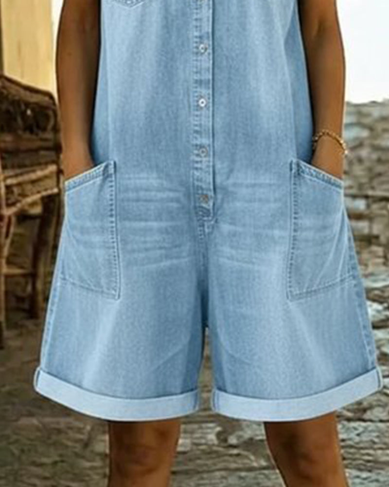 Briar | Short Sleeve Playsuit Dress