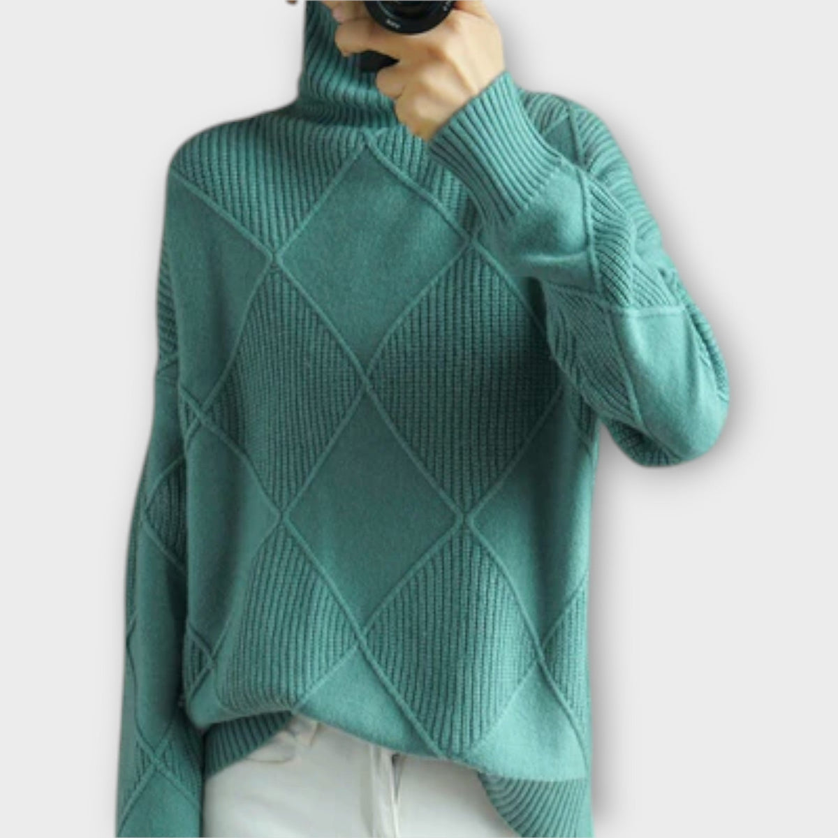 Melanie - Cosy Turtleneck Jumper
