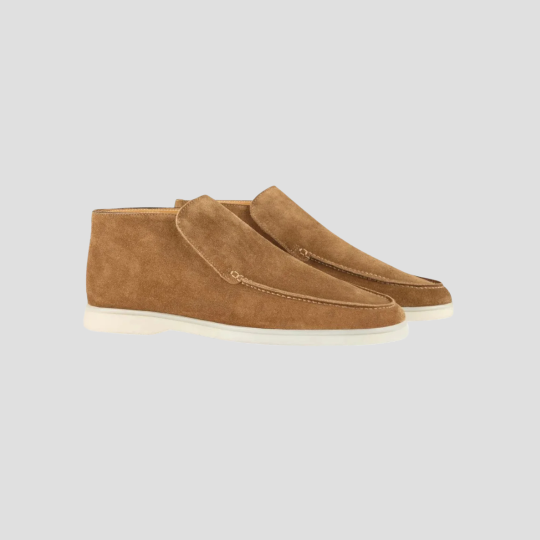 Sebastian | Suede Ankle Loafers