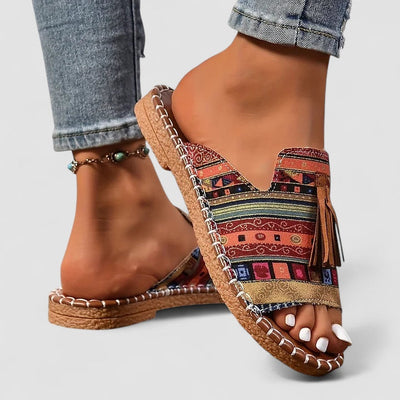 Leena | Komfortowe Płaskie Sandaly Ortopedyczne