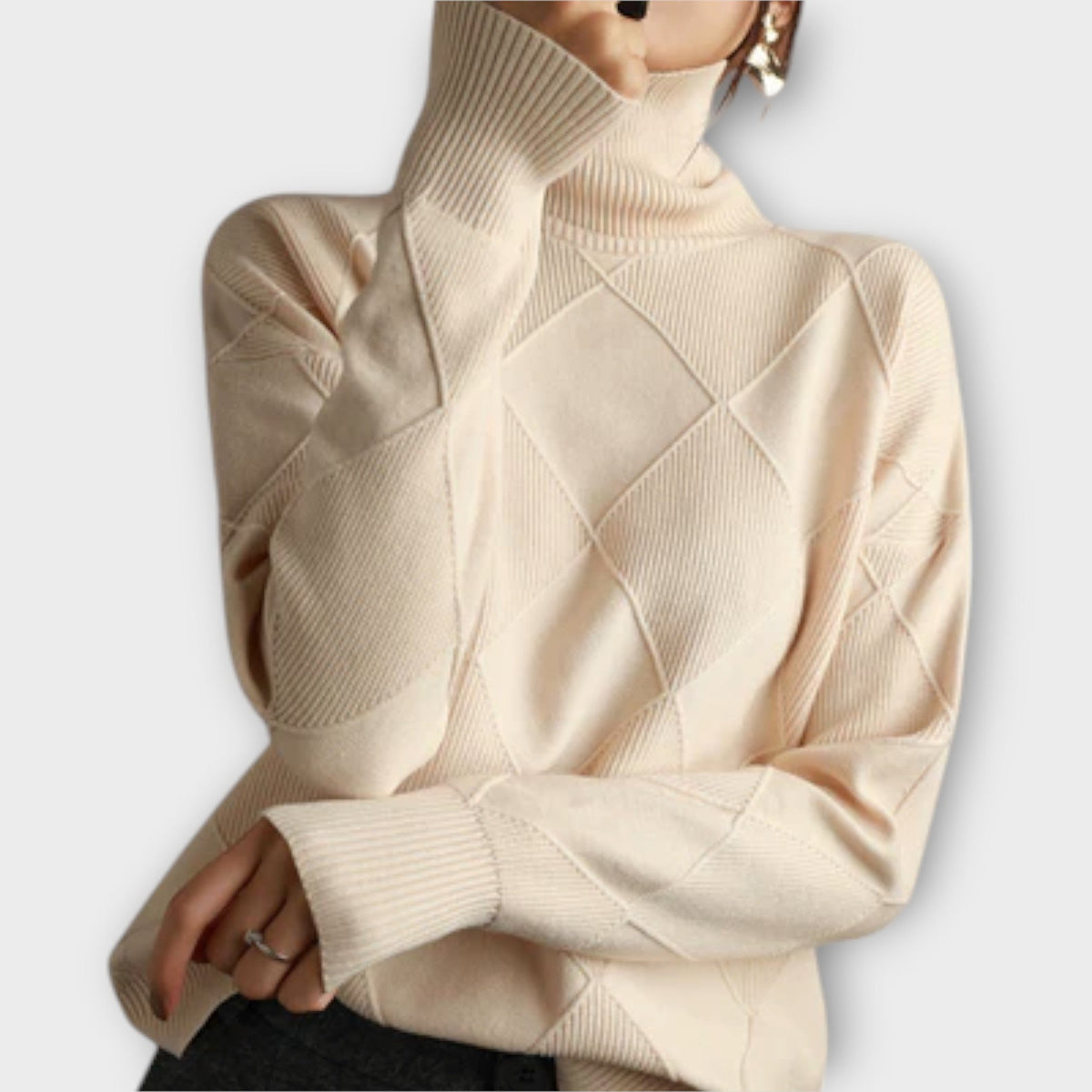 Melanie - Cosy Turtleneck Jumper
