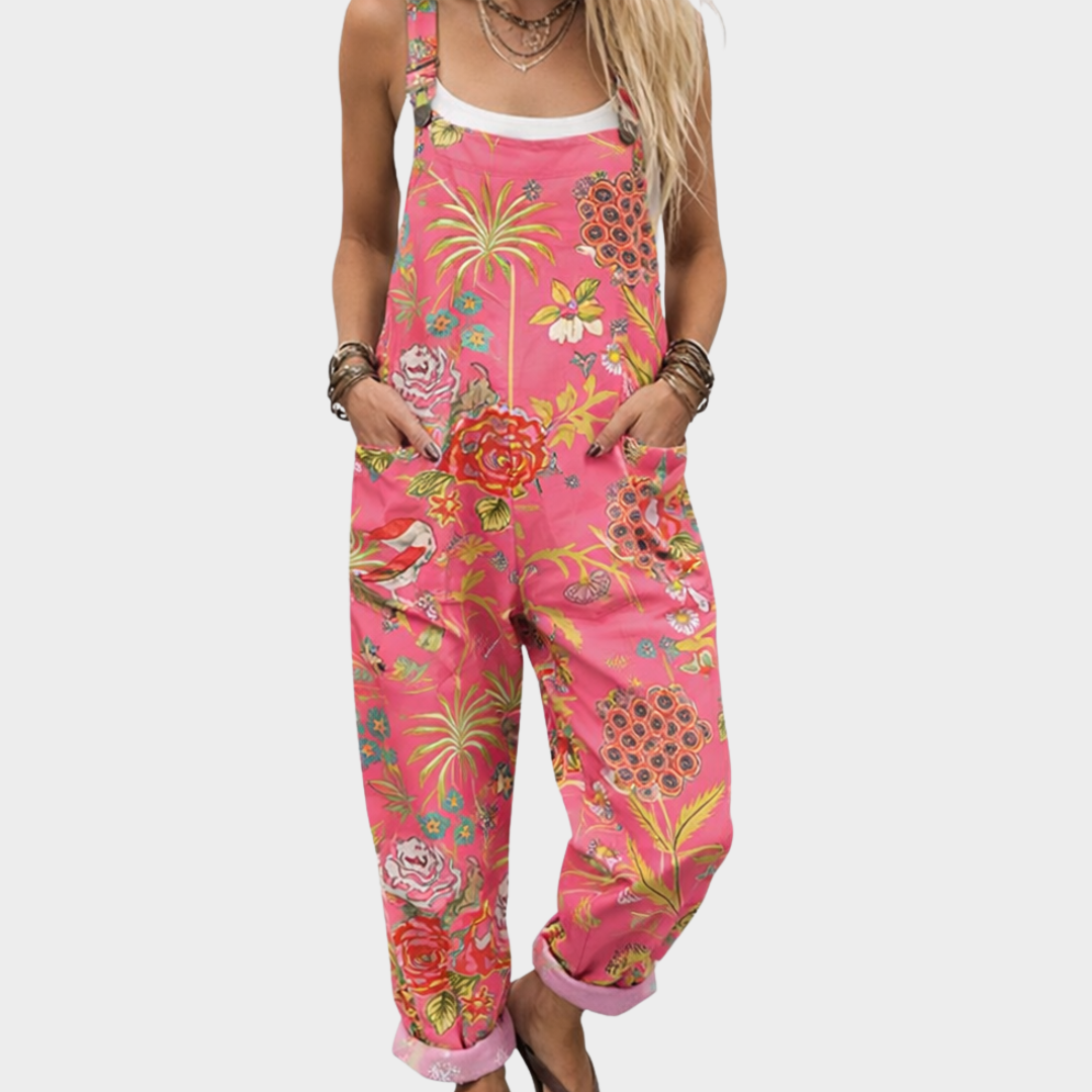 Greer - Comfortable Printed Overalls