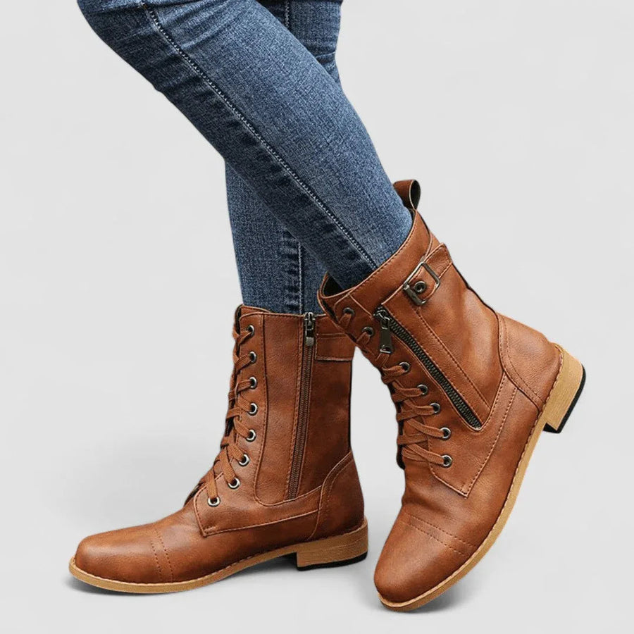 Sylvia | Western Ankle Boots