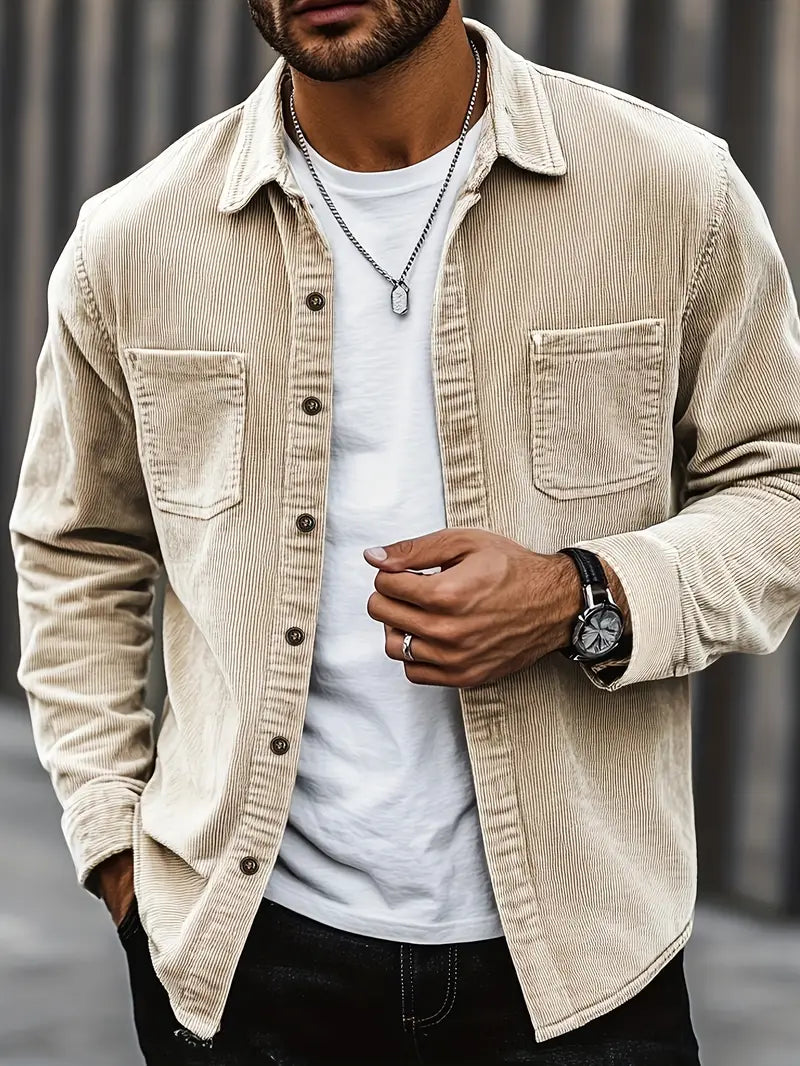 Hugo | Fashionable Corduroy Shirt with a Comfortable Fit