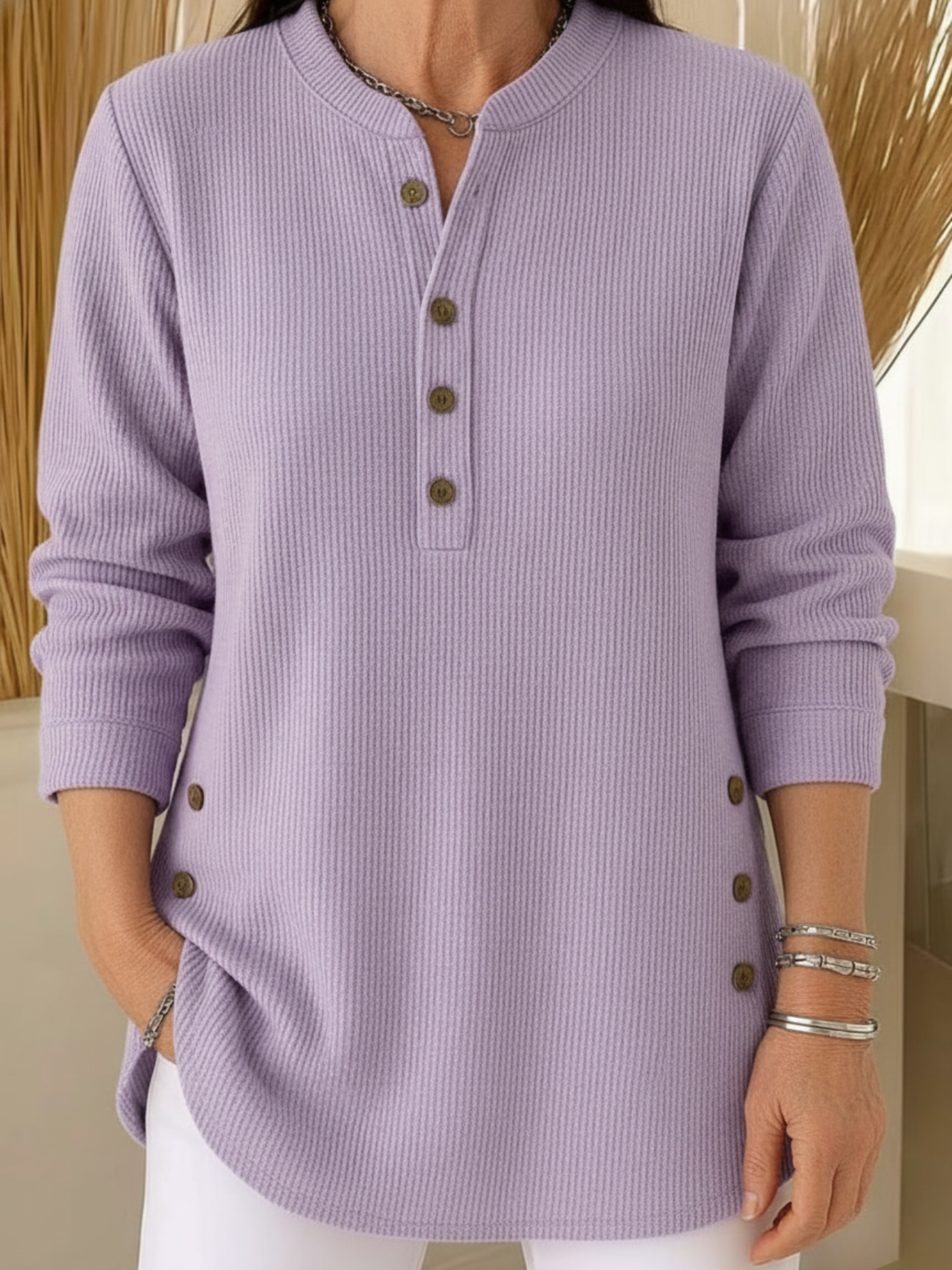 Élise™ | Soft and Flattering Long-Sleeve Sweater