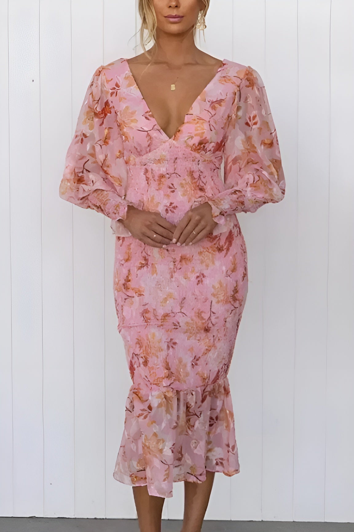 Romée | Oszałamiająca Mini Sukienka Kwiatowa