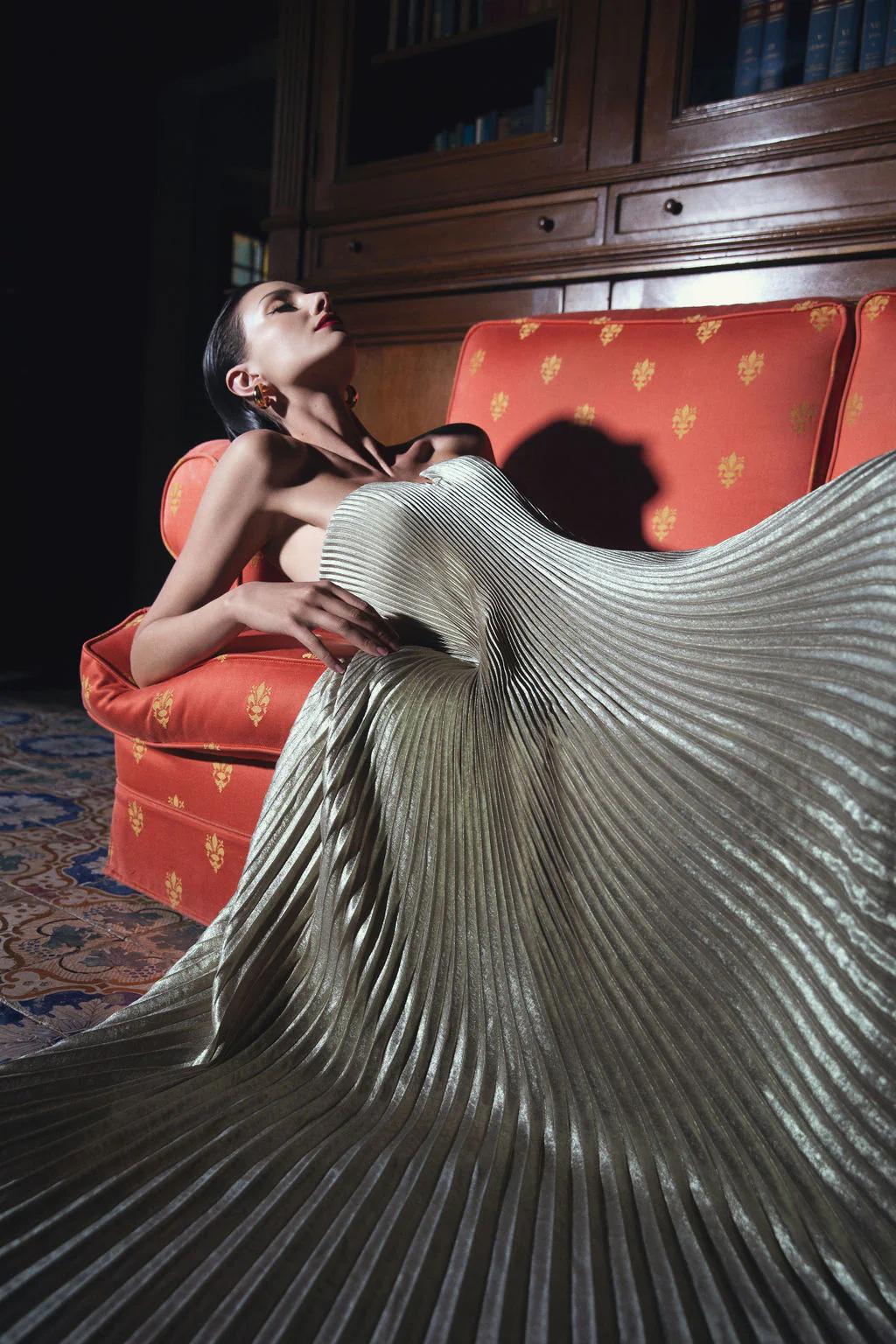 Kaelis | Elegancka Sukienka Maxi