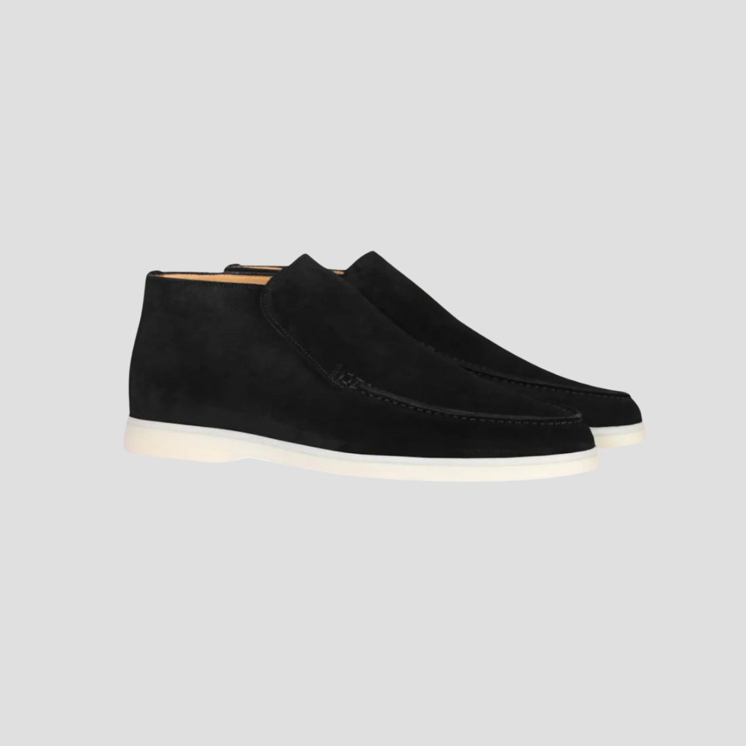 Sebastian | Suede Ankle Loafers