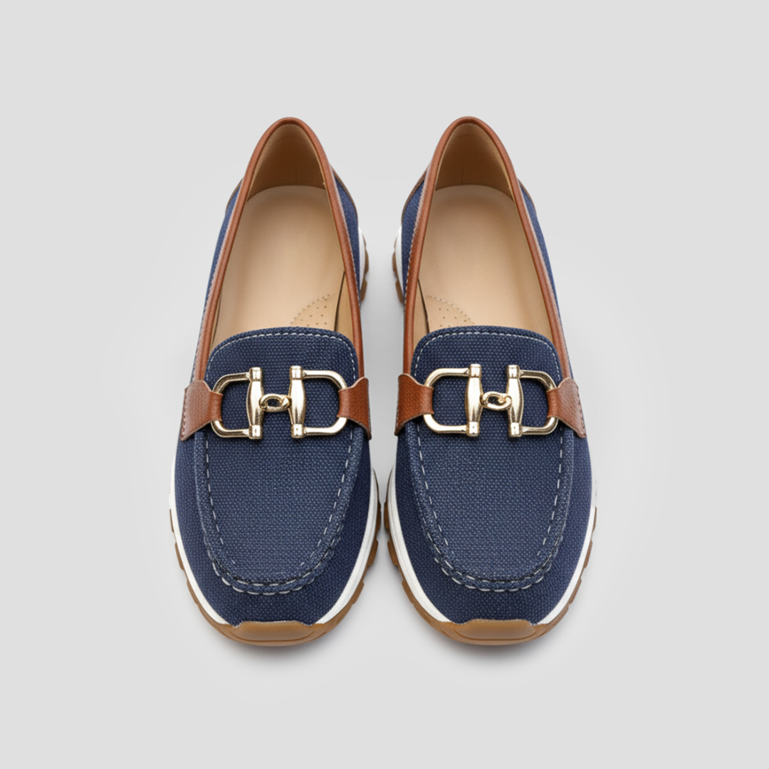 Anjie | Buckle Detail Loafers
