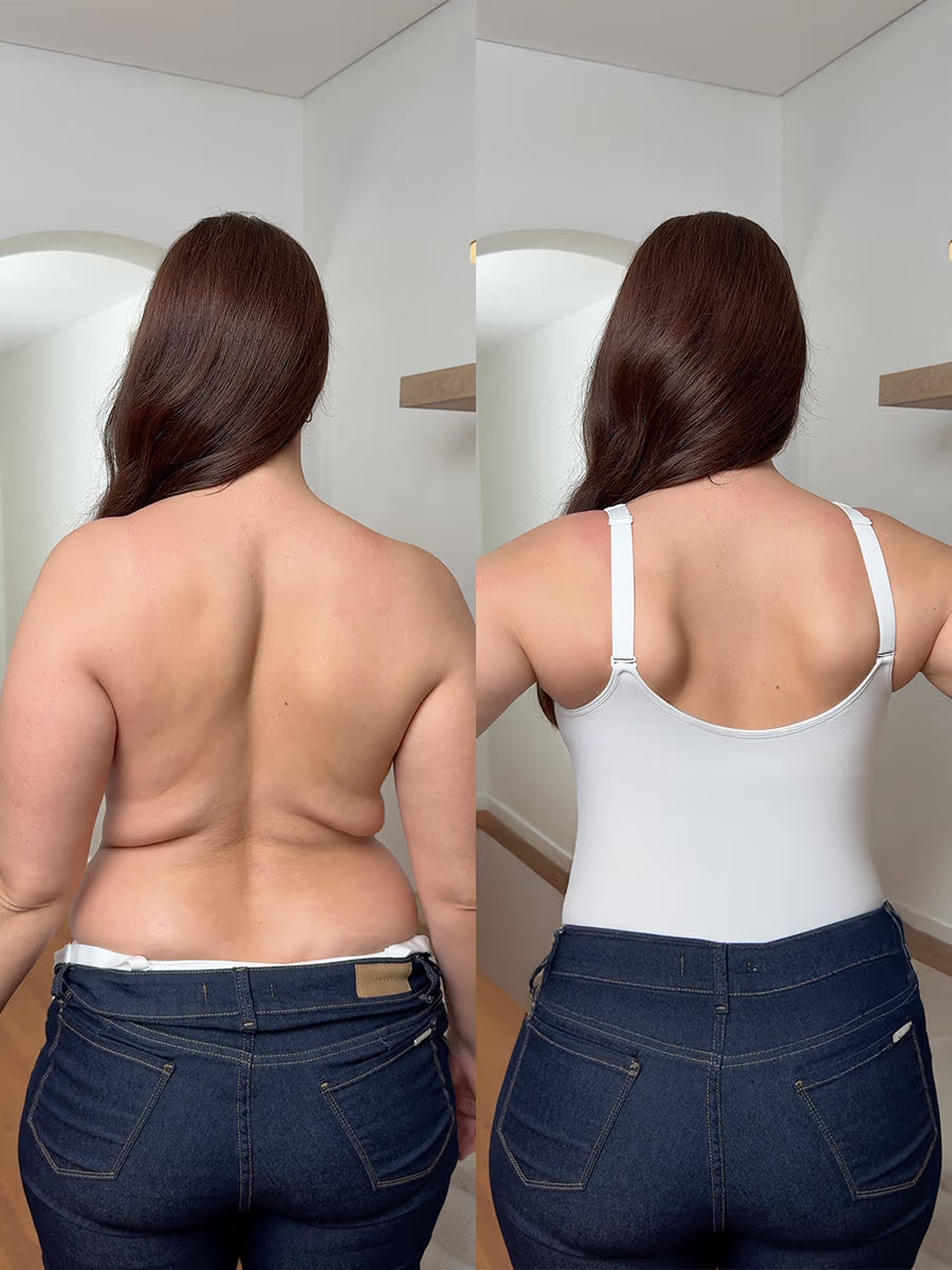 Anoushka | Modelująca koszulka z wbudowanym biustonoszem