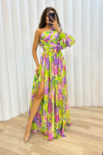 Milou | Oszałamiająca Maxi Sukienka w Stylu Flow