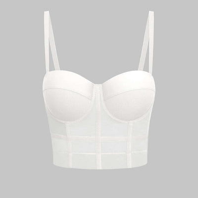 Despina | Top z miseczkami i siateczką