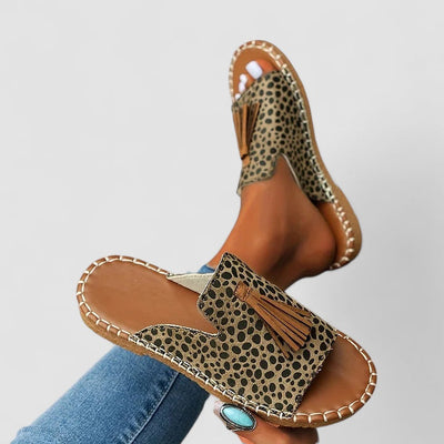 Leena | Komfortowe Płaskie Sandaly Ortopedyczne