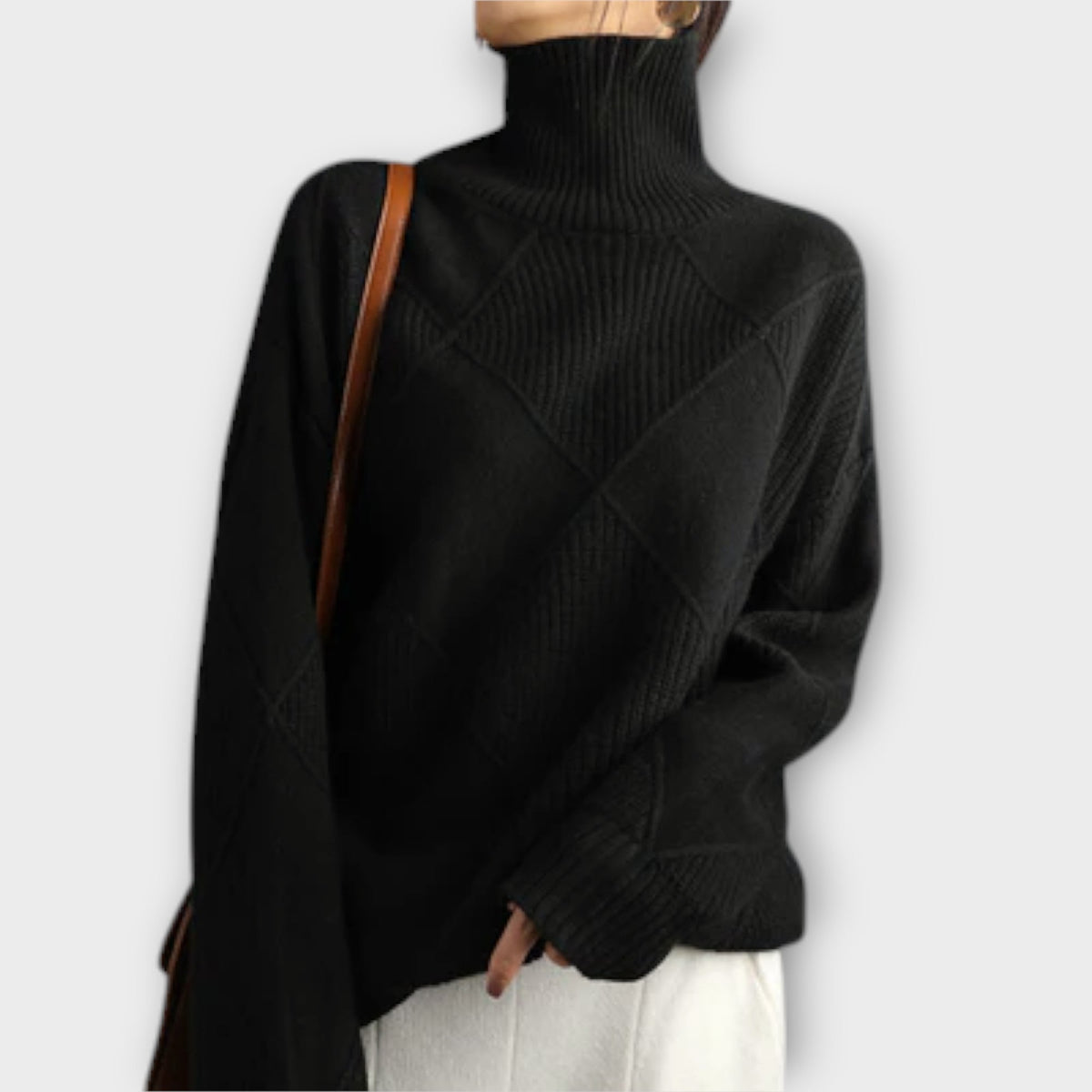 Melanie - Cosy Turtleneck Jumper