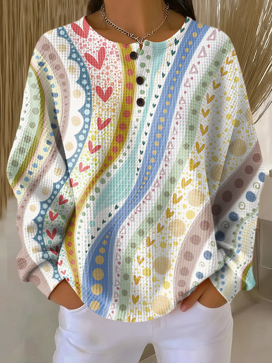 Luna | Women's Colorful Striped Jumper