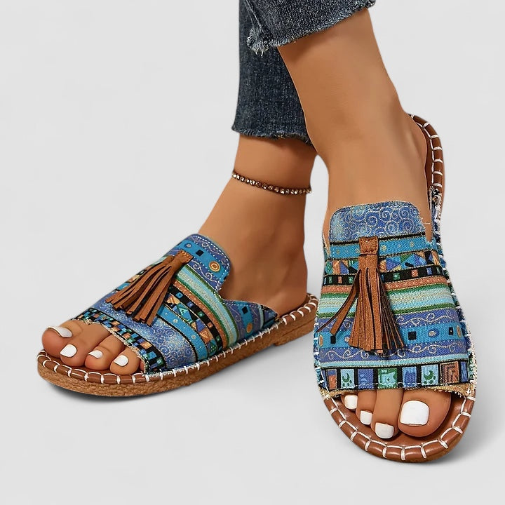 Leena | Komfortowe Płaskie Sandaly Ortopedyczne