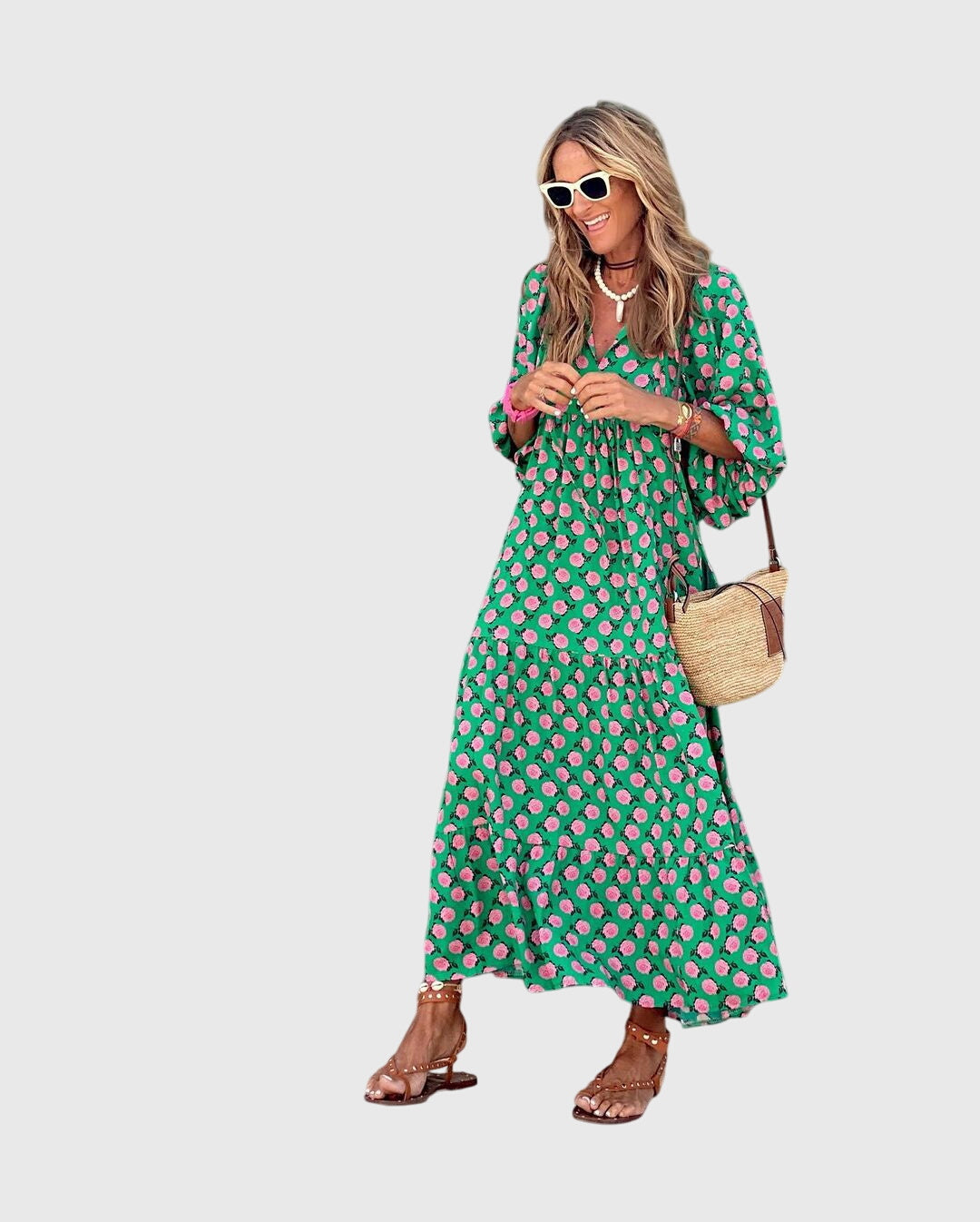 Sarah™ - Boho Maxi Dress