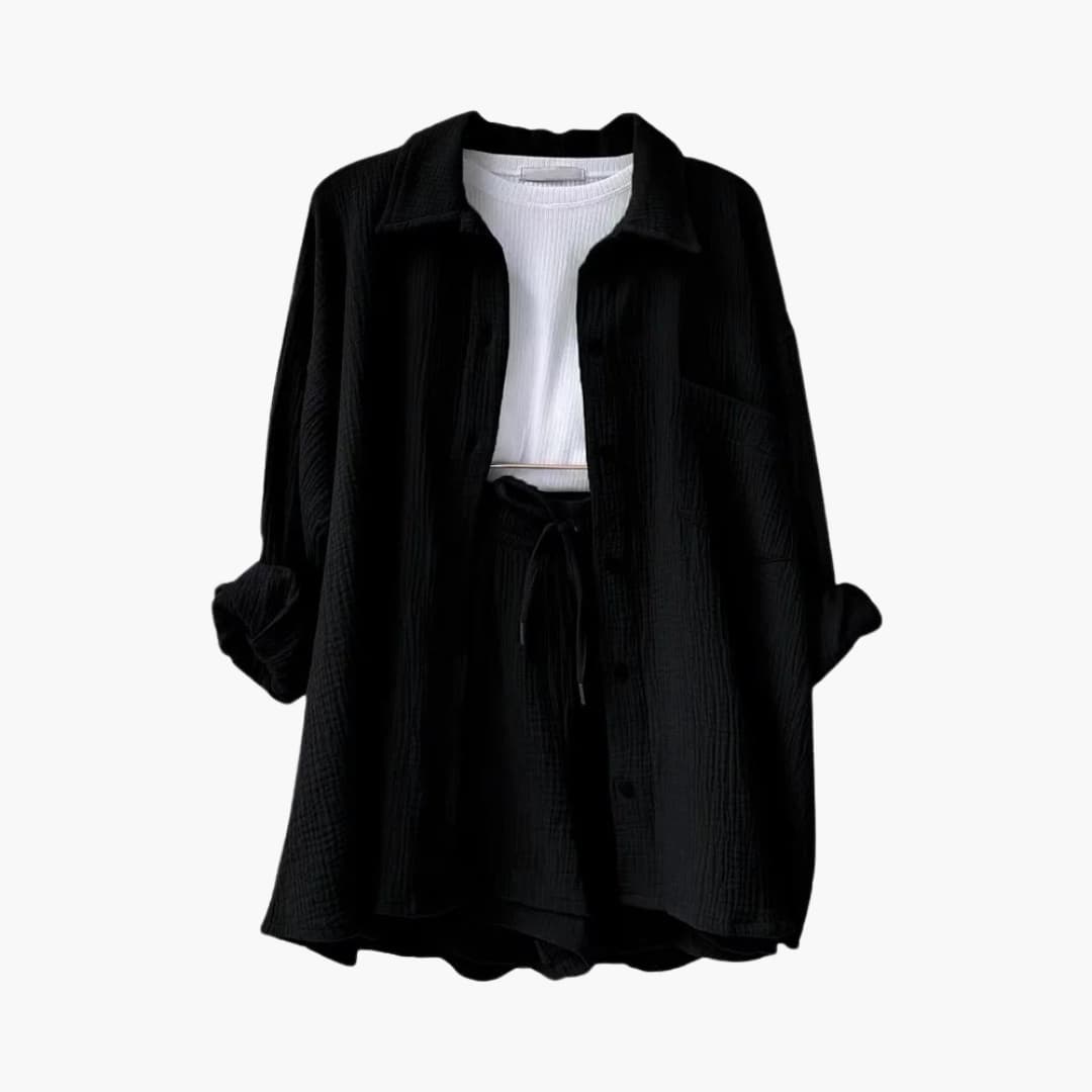 Aurélie | Elegancki i swobodny zestaw dwóch części